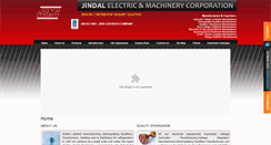 Desktop Screenshot of jindalelectric.com